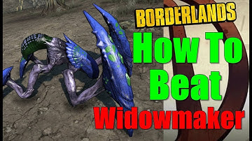 Borderlands How To Beat Widowmaker Walkthrough A Bug Problem Gameplay Commentary HD