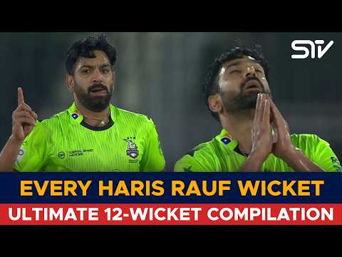 Haris Rauf Unleashed! 🔥 All 12 Wickets in PSL 11 | MZB1T