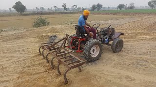 jugaadu tractor first trial ਜੁਗਾੜ ਟ੍ਰੈਕਟਰ ਨੂੰ ਚੈੱਕ ਕੀਤਾ ਟੇਲਰਿ ਤੇ ਮਿਨੀ ਟ੍ਰੈਕਟਰ mini tractor