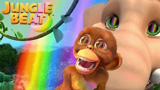 Rainbow Rising | Jungle Beat | Cartoons for Kids | WildBrain Zoo