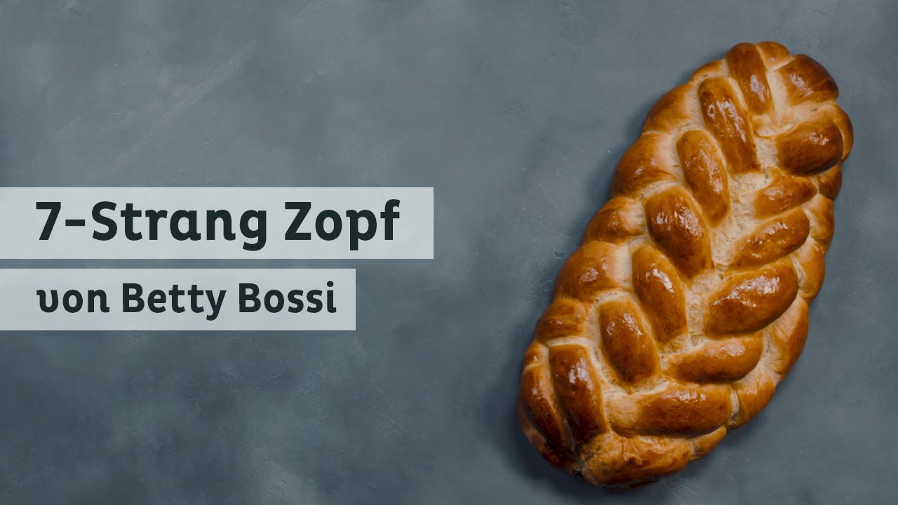 7-Strang Zopf, Profi Edition - Anleitung von Betty Bossi