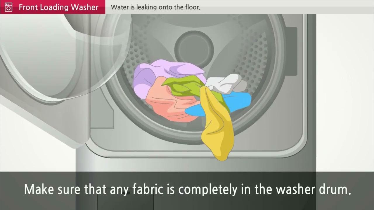 [Front load washer] Operation Leaking underneath YouTube