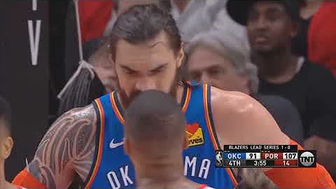 Steven Adams Hardest Screens "Brick Wall"