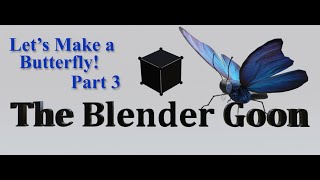 V5.3 Blender 3.1 Butterfly Part 3 Mirror Modifier
