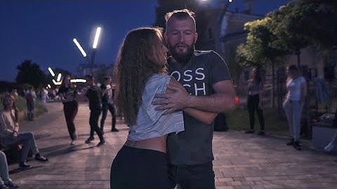 OpenAir Sergey Lobanov & Irina Stennikova #Zouk improvisation