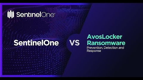 SentinelOne Vs. AvosLocker – Mitigation and Rollback