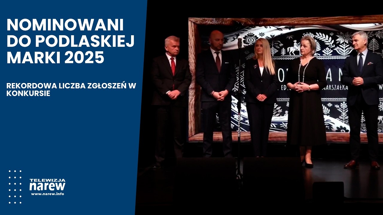 Nominowani do Podlaskiej Marki 2025 - rekordowa liczba zgłoszeń w konkursie
