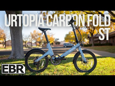 Is this the LIGHTEST FOLDING e-Bike Ever? Utopia Carbon Fold ST Review