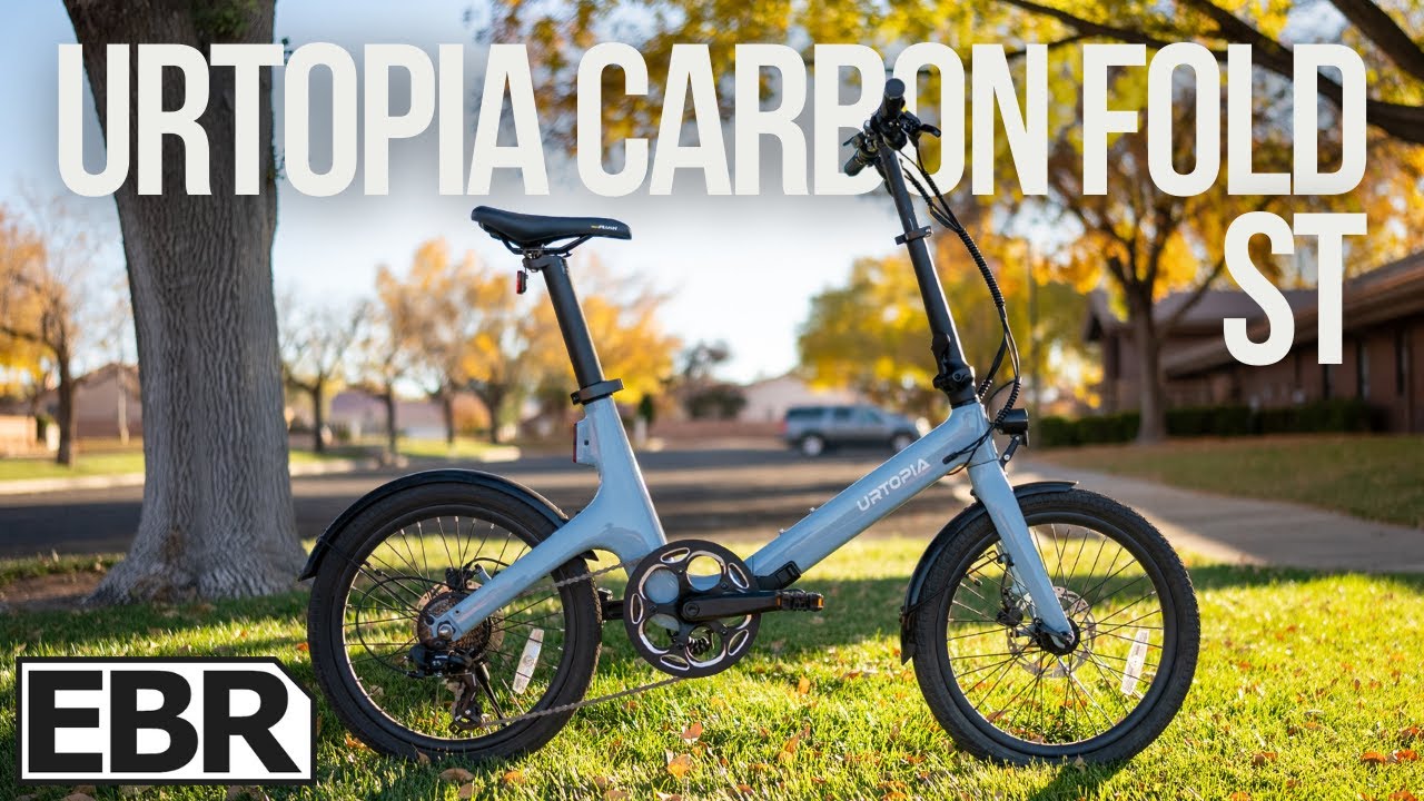 Это самый легкий складной электровелосипед в мире? Обзор Utopia Carbon Fold ST.