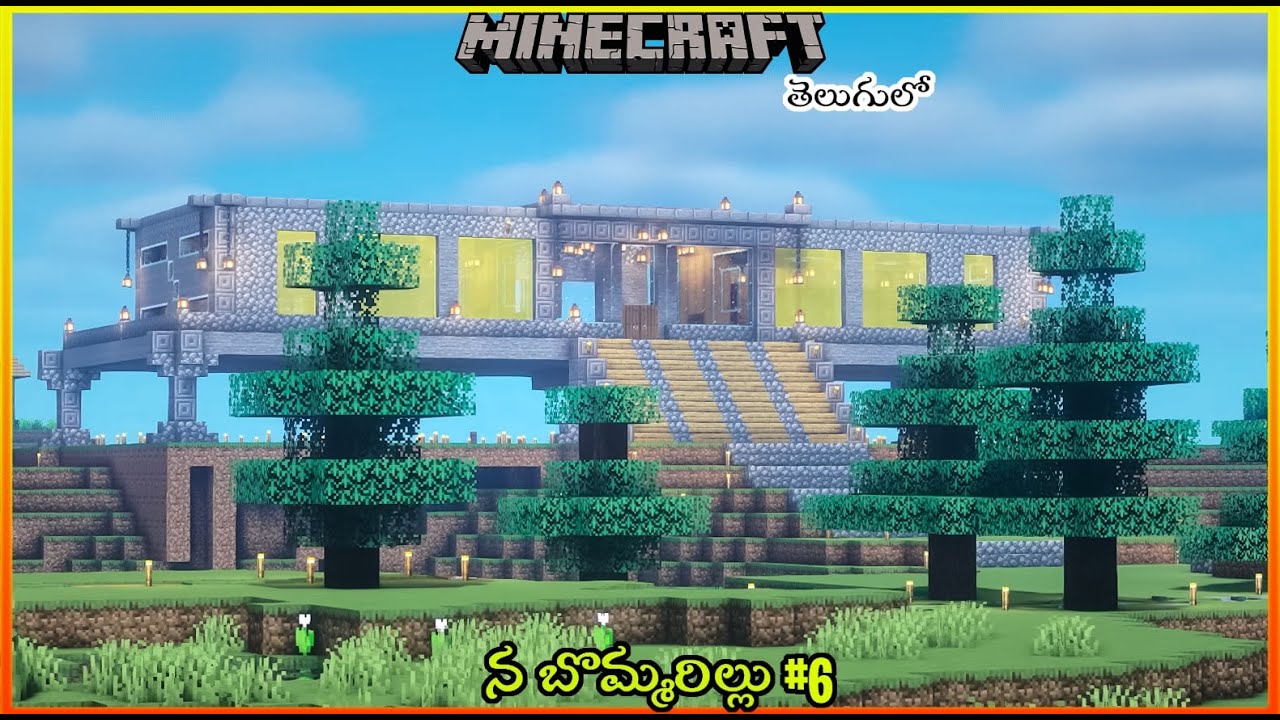 Minecraft: My Base In Solo Survival | Minecraft In Telugu | Episode :6 ...