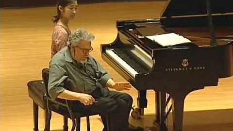 Leon Fleisher Masterclass, Ravinia 2013