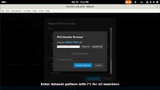 IM3270 - File Transfer: Send &amp; Receive with One Click (Linux 3270 Emulator)