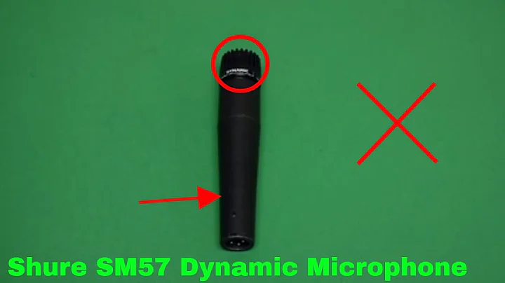 ✅  How To Use Shure SM57 Dynamic Microphone Review