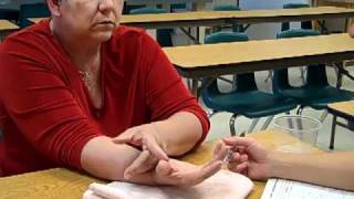 Sensory Interview + Light Touch Test