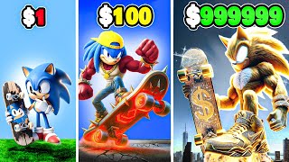 $1 to $1,000,000 SONIC Skateboard in GTA 5