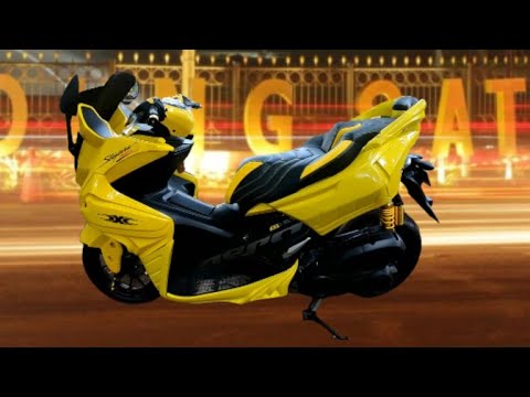 Modifikasi Yamaha AEROX 155 body PREDATOR YouTube