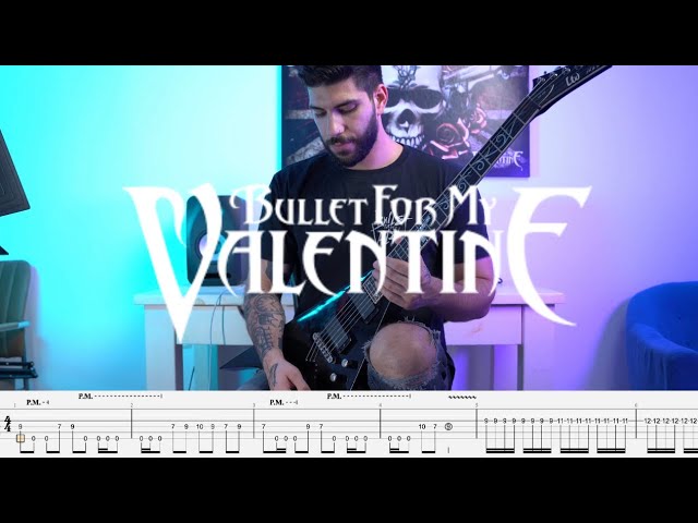 Bullet For My Valentine - “Scream Aim Fire” Guitar Cover With On Screen Tabs (#20) class=