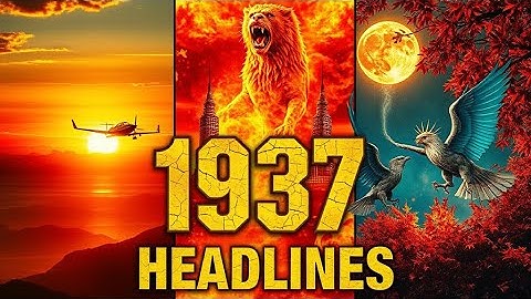 July-Sept. 1937: 1 Headline a day - NYT