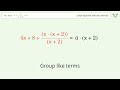 Solve 4+x/(x+2)=0: Linear Equation Video Solution | Tiger Algebra