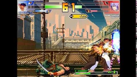 Ryu and Evil Ryu BrokenMugen 1.0 Arcade Playthrough