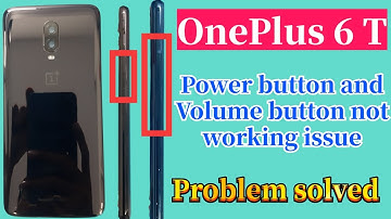 OnePlus 6t power button not working issue problem solved || oneplus 6t volume button  replacement