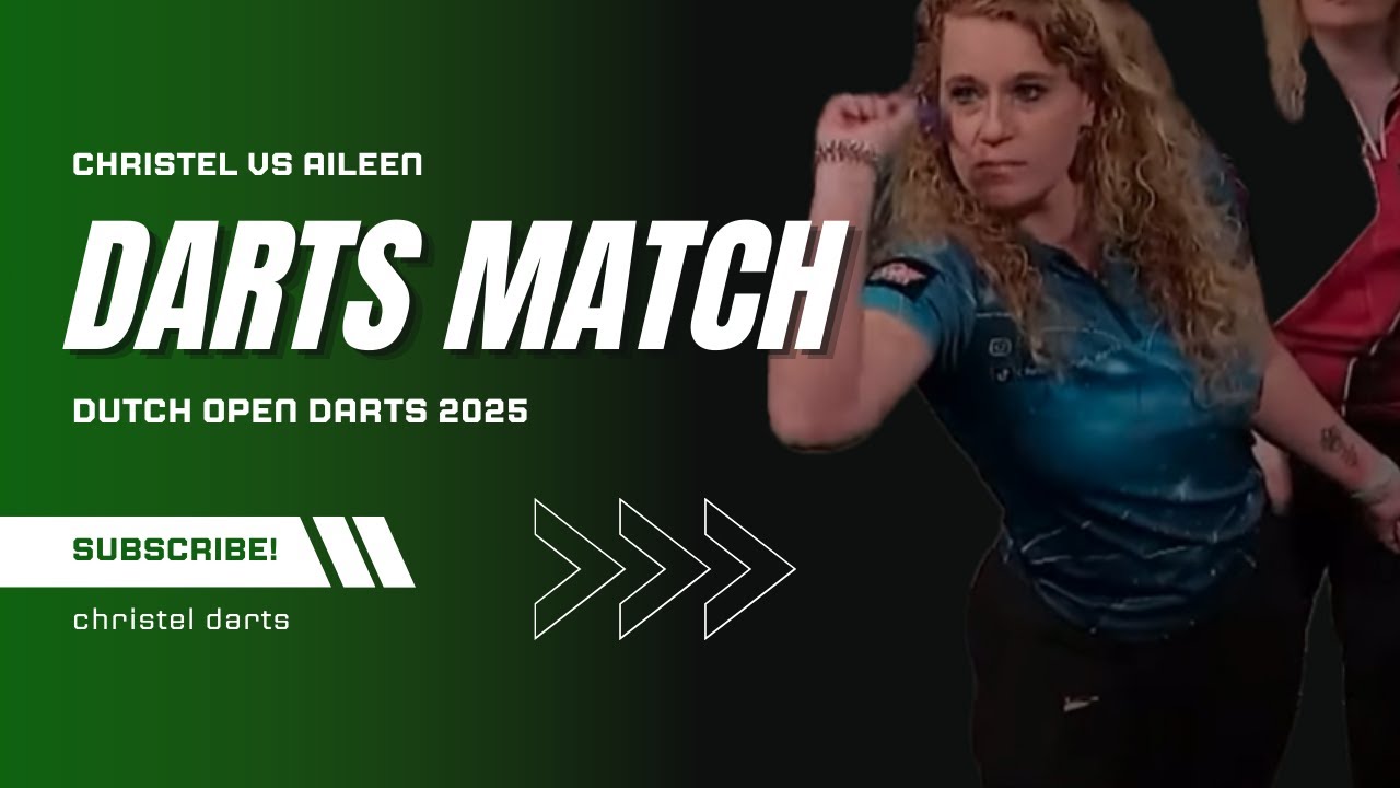 Christel Timmermans vs Aileen de Graaf | Dutch Open Darts Match