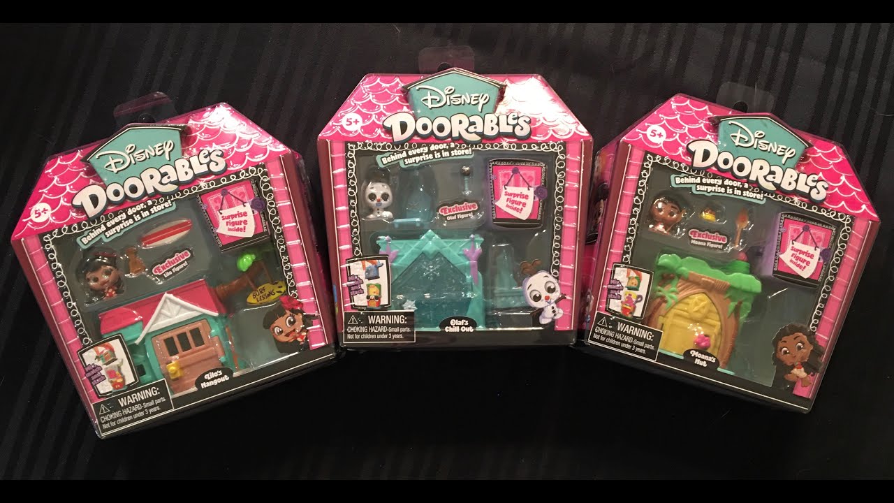 disney doorables moana playset