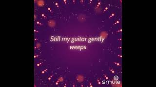 "While My Guitar Gently Weeps" +lyrics - Beatles cover