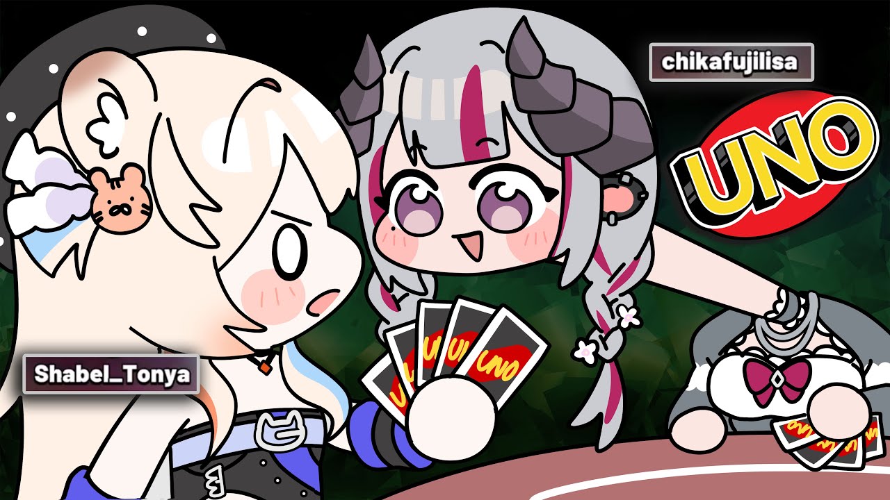 I can see your cards in UNO.. ft. Chikafuji Lisa