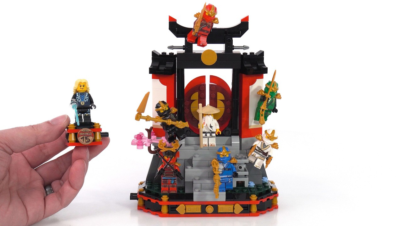 LEGO Ninjago Legacy Ninja Character Display review! A casual adult fan's view 