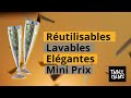 Vidéo: 10 Flûtes champagne cristal luxe 13,5 cl
