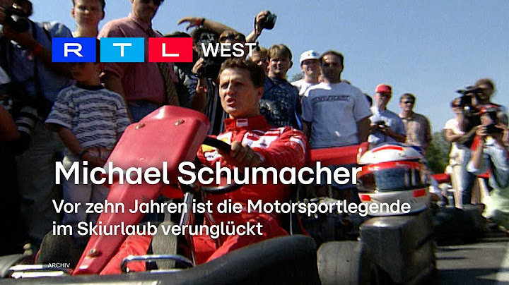 Michael Schumacher: Vor zehn Jahren ist die Motorsportlegende verunglückt | RTL WEST, 22.12.2023