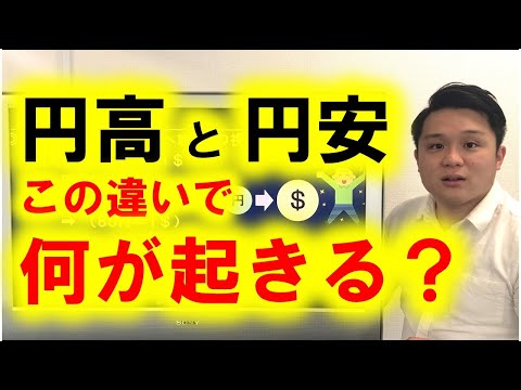 これで分かる！円高と円安を色んな視点から見て損得を６分で学ぶ！