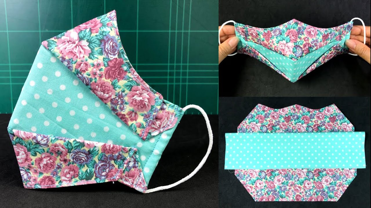 New Style🔥🔥3D Face Mask Sewing Tutorial. DIY Breathable Face Mask.