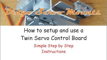 Twin Servo Control Board Video