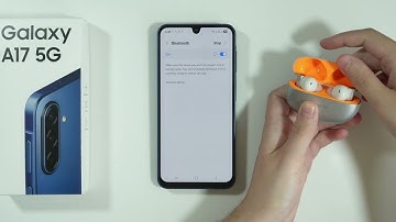 Samsung Galaxy A17: Bluetooth-apparaat koppelen (Bluetooth-hoofdtelefoon verbinden)