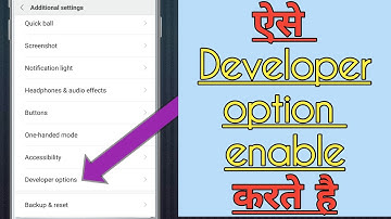How to developer option enable in setting Redmi 4A phone?