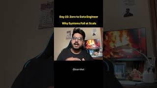 The Truth About System Failures 🛑 Zero To Data Engineer |Day 22/30 #dataengineering #coding #backend