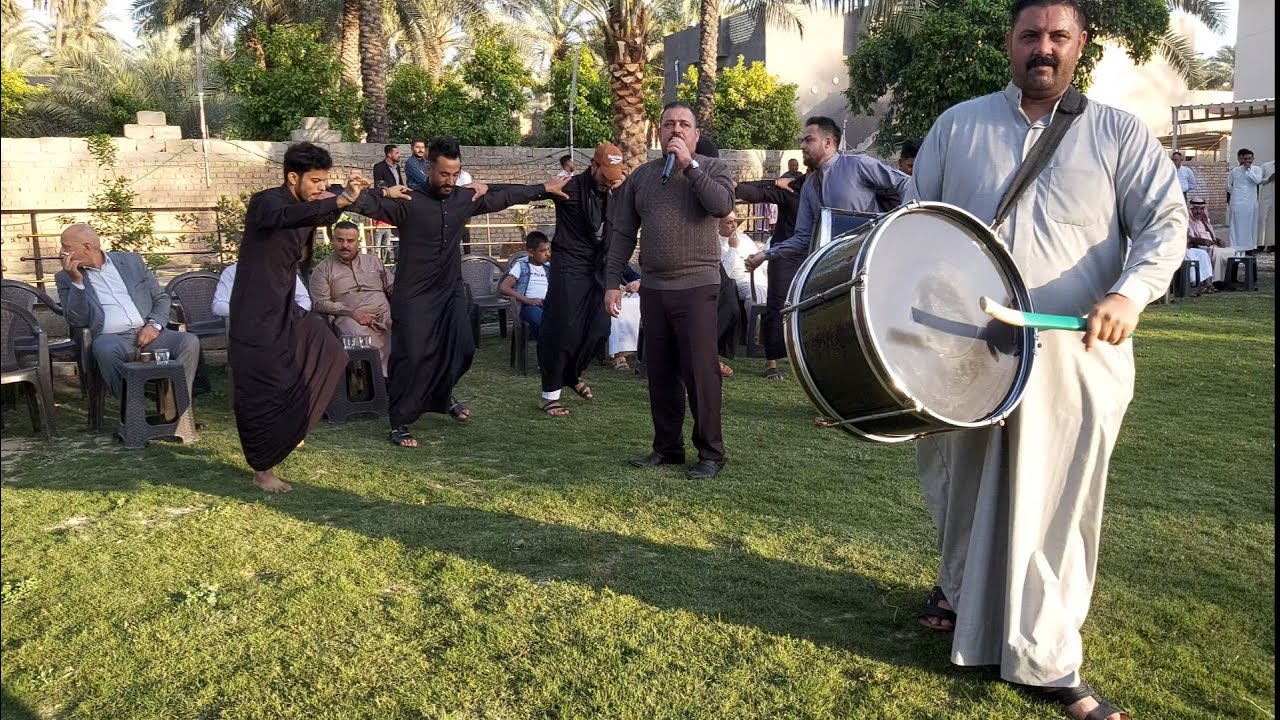 جوبي- مصطفى- المساري- وجماعته- مع -الفنان -عماد -المختار/07509297991