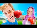 Scary old lady beat me up