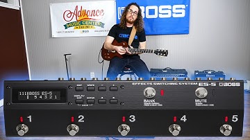 Austin Sandick demos the BOSS ES-5 Effects Switcher