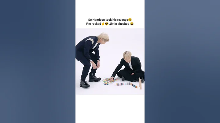 Namjoon rocked😎 Jimin shocked😂 #bts #shorts #namjoon #jimin #rm #jungkook