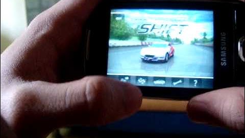 Samsung Galaxy 5 game (NFS Shift)