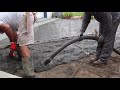 How to Pour a Stamped Concrete driveway! (Belgium Slate Stamp) Part 2 Mp3 Song