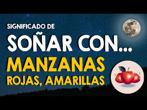 Soñar con manzanas rojas, amarilla, verdes y grandes 🍎 ¿Qué significa? 🍎