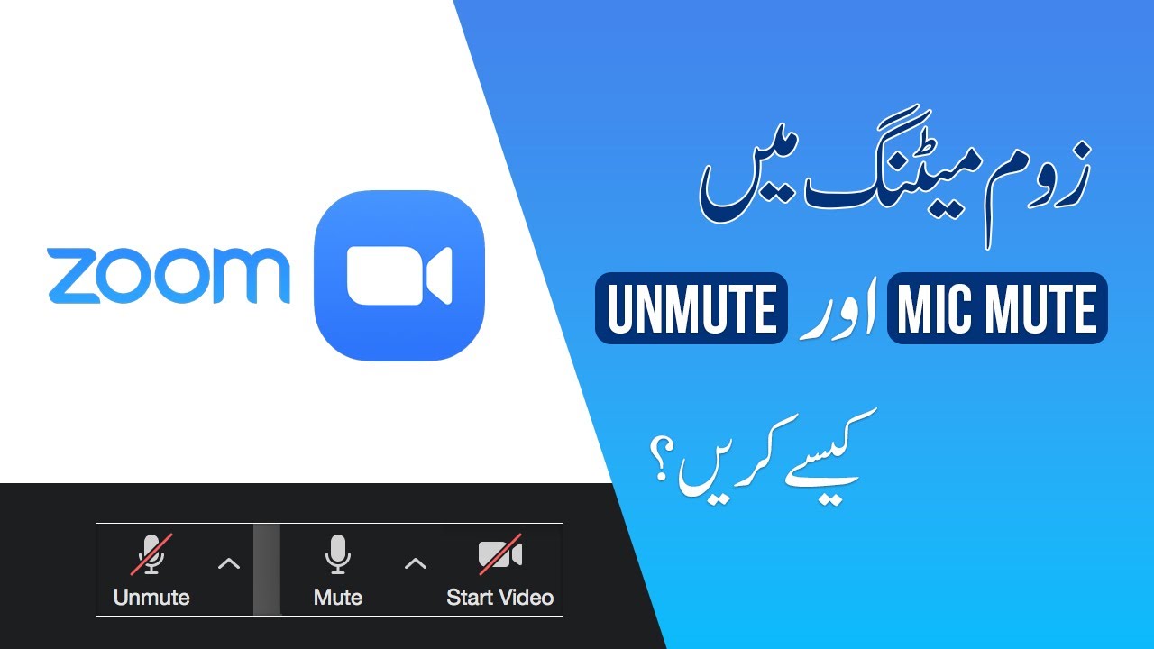 zoom meeting me mic mute or Unmute kaise kare  How to mic mute and unmute in zoom meeting