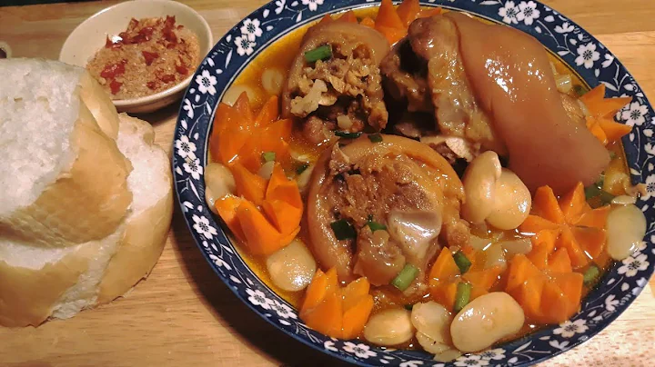 Top 9 giò heo nấu đậu