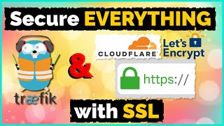 SSL Certificates Made EASY With Traefik Proxy, Clouflare, and Let