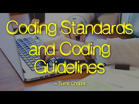 Coding Standards and Coding Guidelines - YouTube