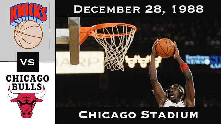 Full Game: Pippen's Toss-In Stuns the Knicks! | Bulls vs Knicks (December 29, 1988)